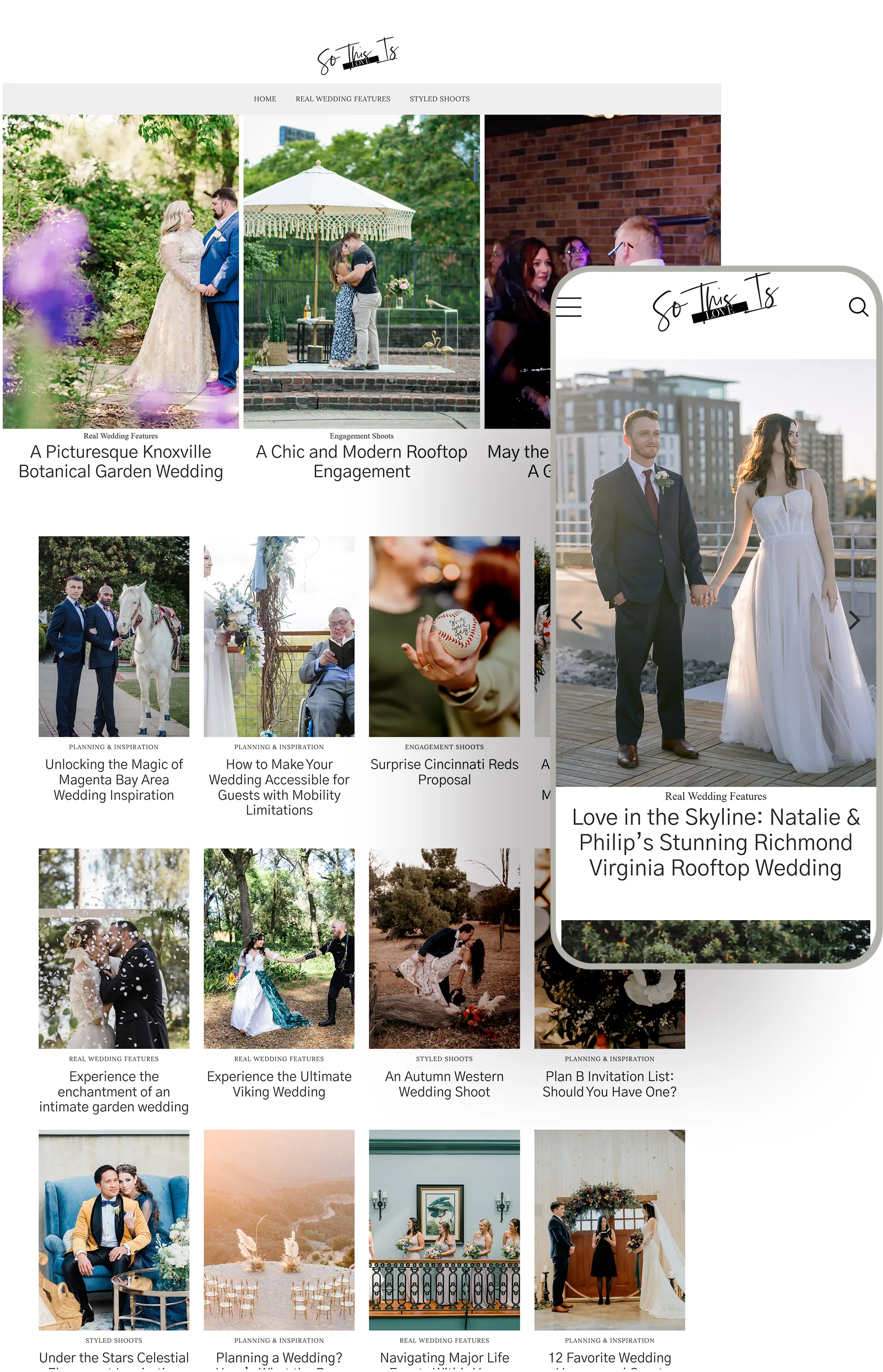 SoThisIsLove blog built by Celebrate Creative