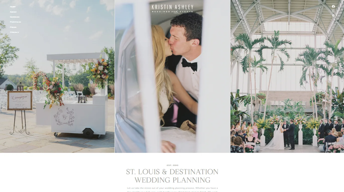 Kristin Ashley Events Website Designed by Celebrate Creative 1 jpg