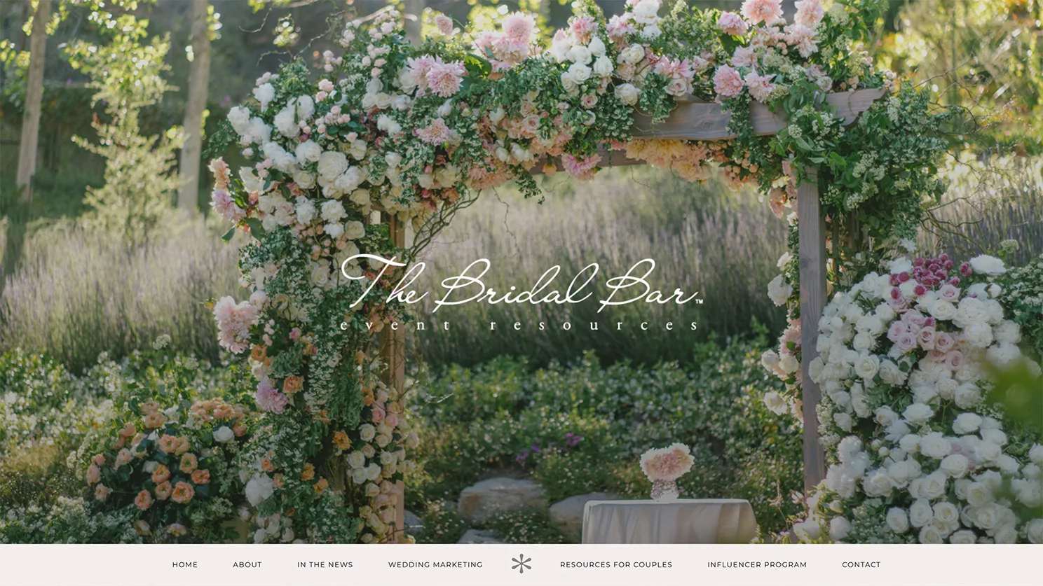 Wedding Marketing website built by Celebrate Creative jpg