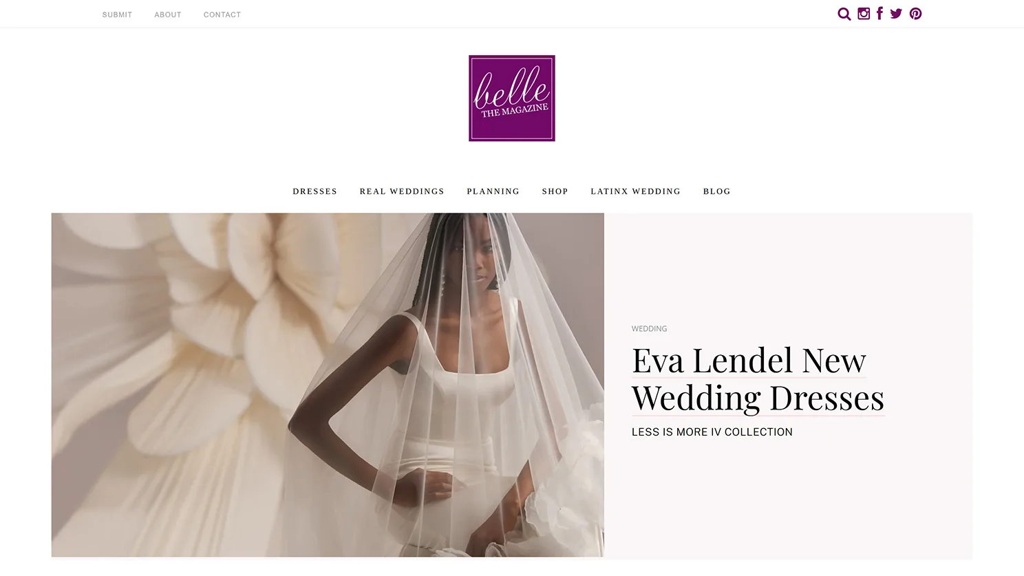 bellethemagazine bridal blog built by Celebrate Creative jpg