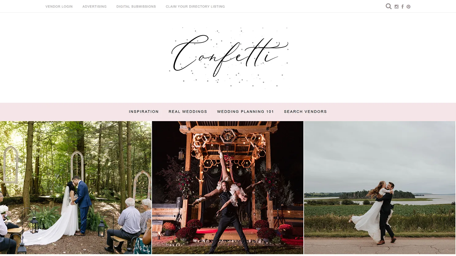 confetti magazine buit and hosted by Celebrate Creative jpg