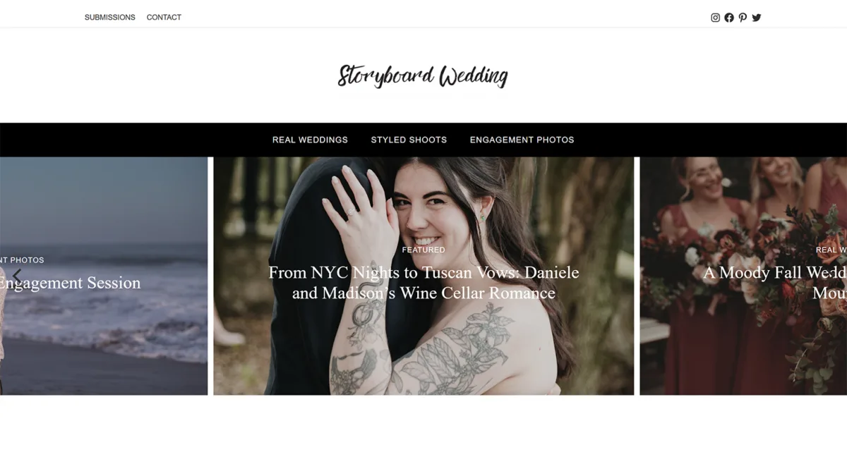 Storyboard Wedding