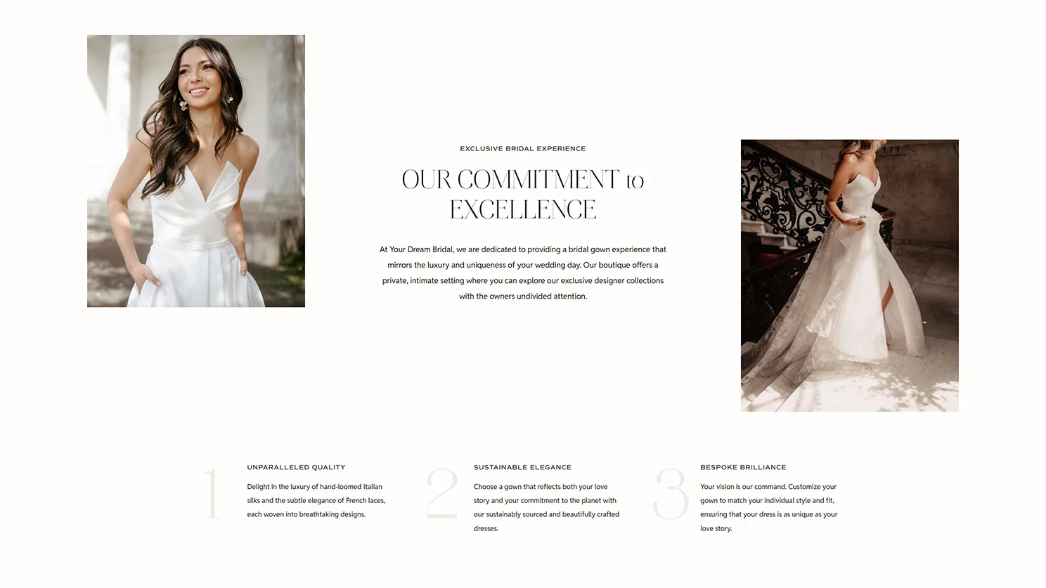 Your Dream Bridal Website built by Celebrate Creative 2 jpg